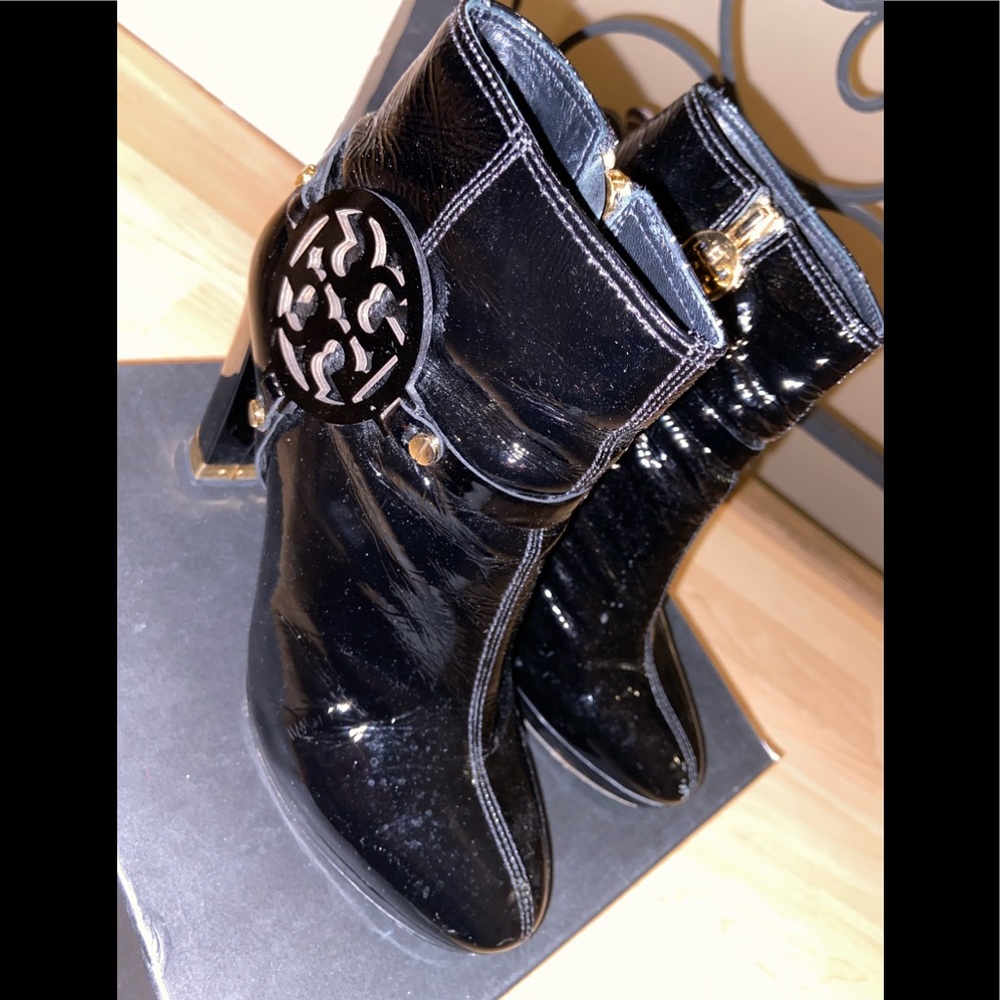 TORY BURCH BLACK BOOTIES